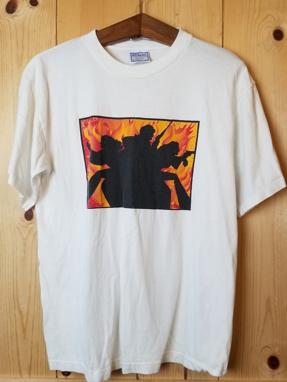 Vintage Charlie's Angels Cotton 90s Graphic Short Sleeve All Sport T-Shirt